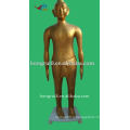 166cm Acupuncture chinoise antique bronze